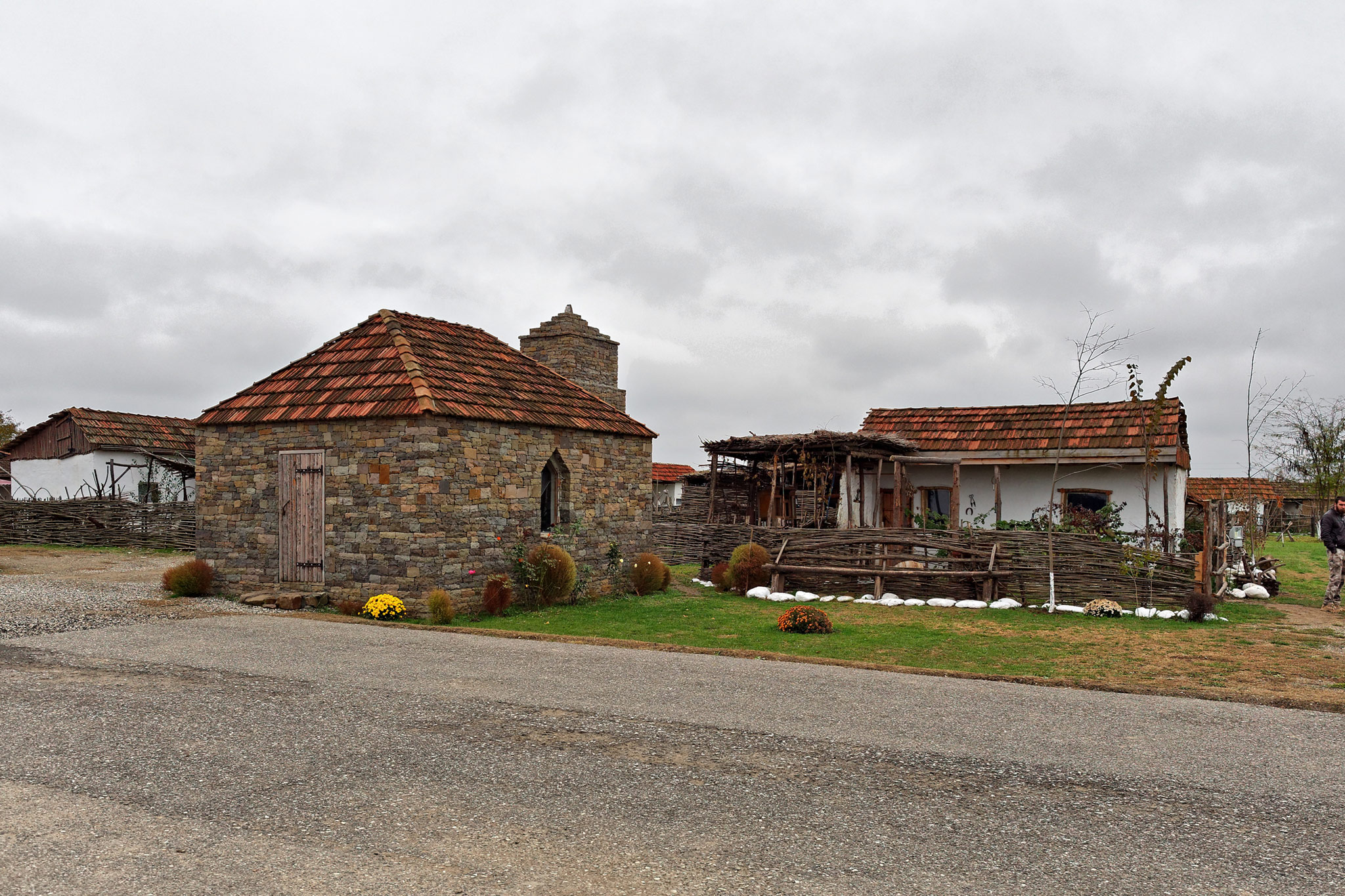 Герменчук. Архитектурно-этнографический музей Шира-Юрт (Chechen Republic.Germenchuk, the ethnographic complex Shira-Yurt)